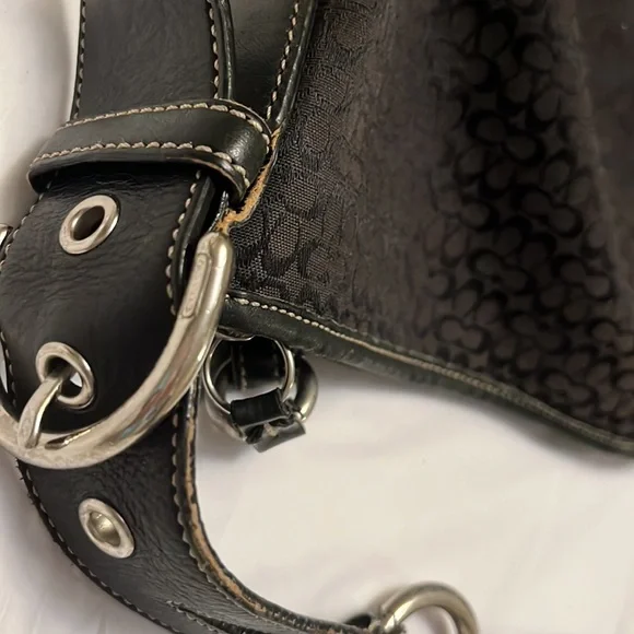 Authentic vintage Coach bag in good condition L0401461 - Picture 14 of 16